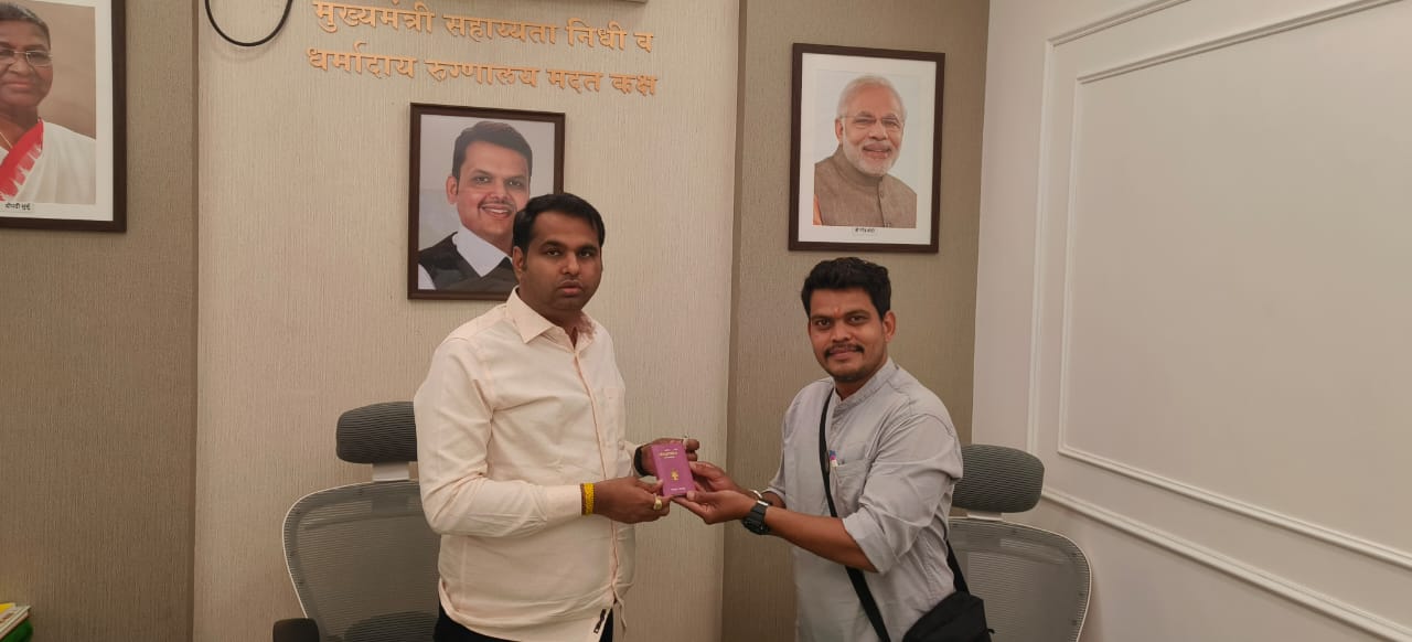 गोरक्षक महाले यांचा सामाजिक उपक्रमाचा अनोखा साक्षात्कार