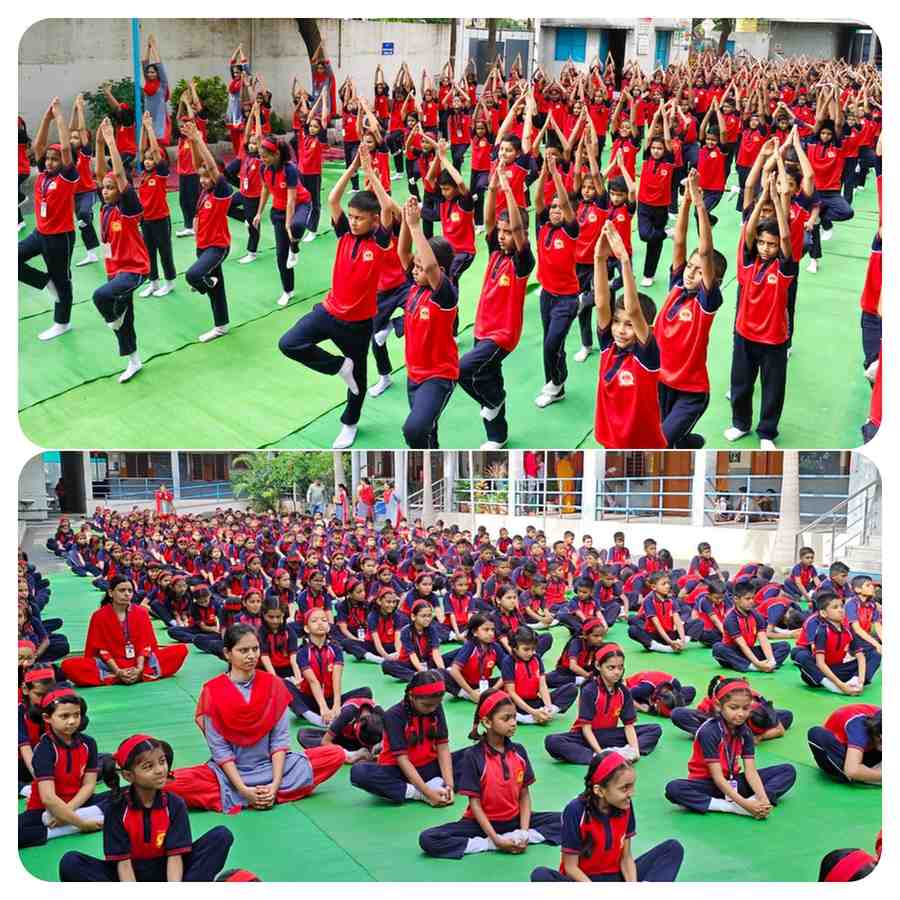 “एन.के. नारखेडे इंग्लिश मिडियम स्कूलमध्ये योगदिन उत्साहात साजरा” “योग शिक्षणातून विद्यार्थ्यांमध्ये जागवली आरोग्यप्रेमाची भावना”