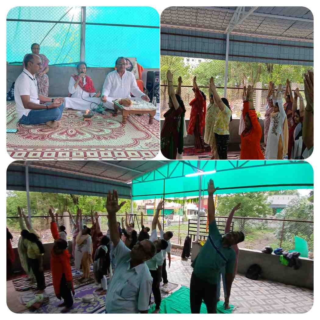 ओम पार्क कॉलनीत ‘श्री श्री योगा सेंटर’ चे उद्घाटन; आंतरराष्ट्रीय योग दिनानिमित्त विशेष योग व सत्संगाचे आयोजन