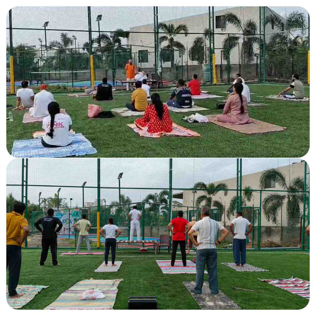 प्रिसिजन स्पोर्ट्स & अकॅडमी येथे योग सप्ताहाची शानदार सुरुवात २१ ते ३० जून – योग, ध्यान आणि आरोग्य यांचा उत्सव