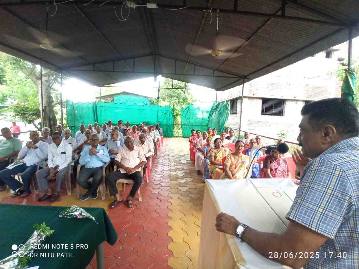 “धावणे हाच माझा श्वास” – डॉ. तुषार पाटील यांचे प्रेरणादायी मनोगत