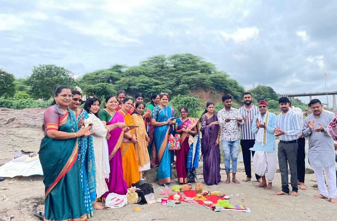 तापी आरती व पूजन सोहळा उत्साहात संपन्न