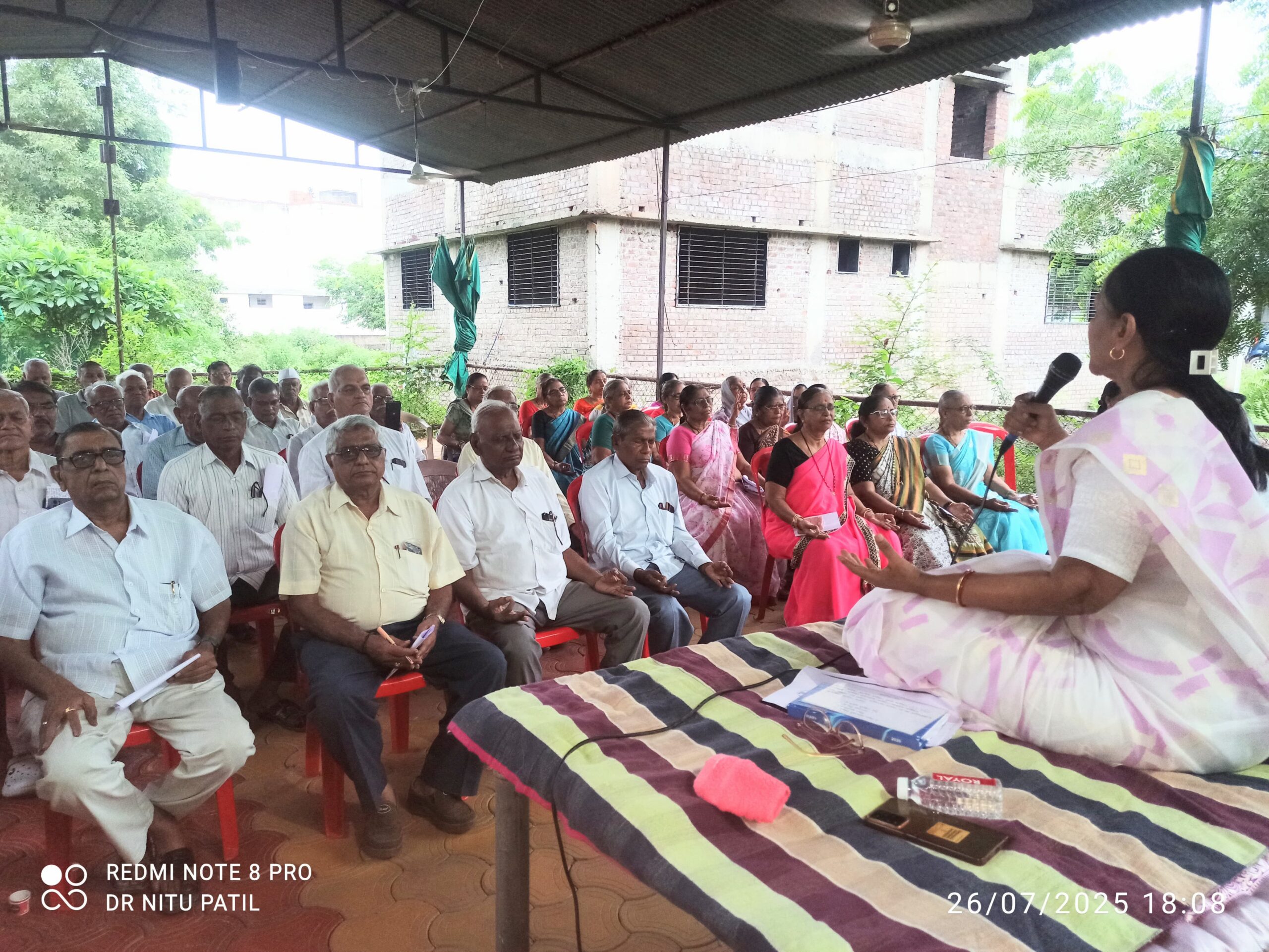 “योग मुद्रा आणि योग्य आहार – उत्तम आरोग्याची गुरुकिल्ली” : महानंदा पाटील यांचे प्रतिपादन