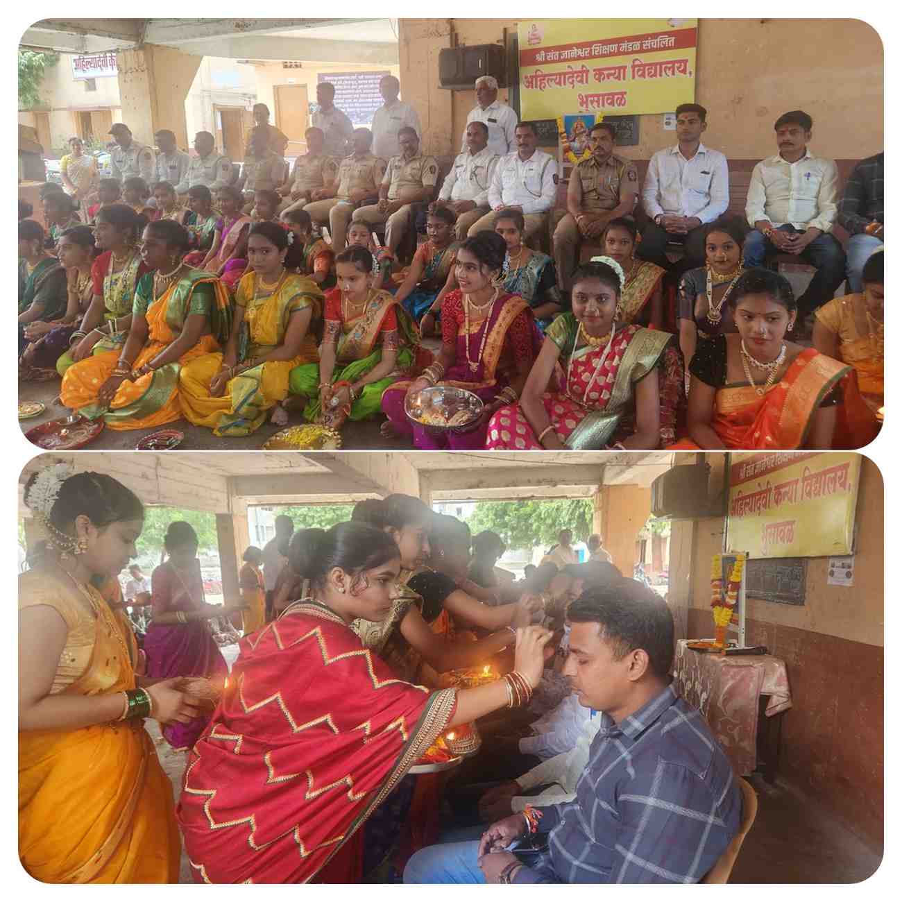 अहिल्यादेवी कन्या विद्यालयात रक्षाबंधन कार्यक्रम संपन्न